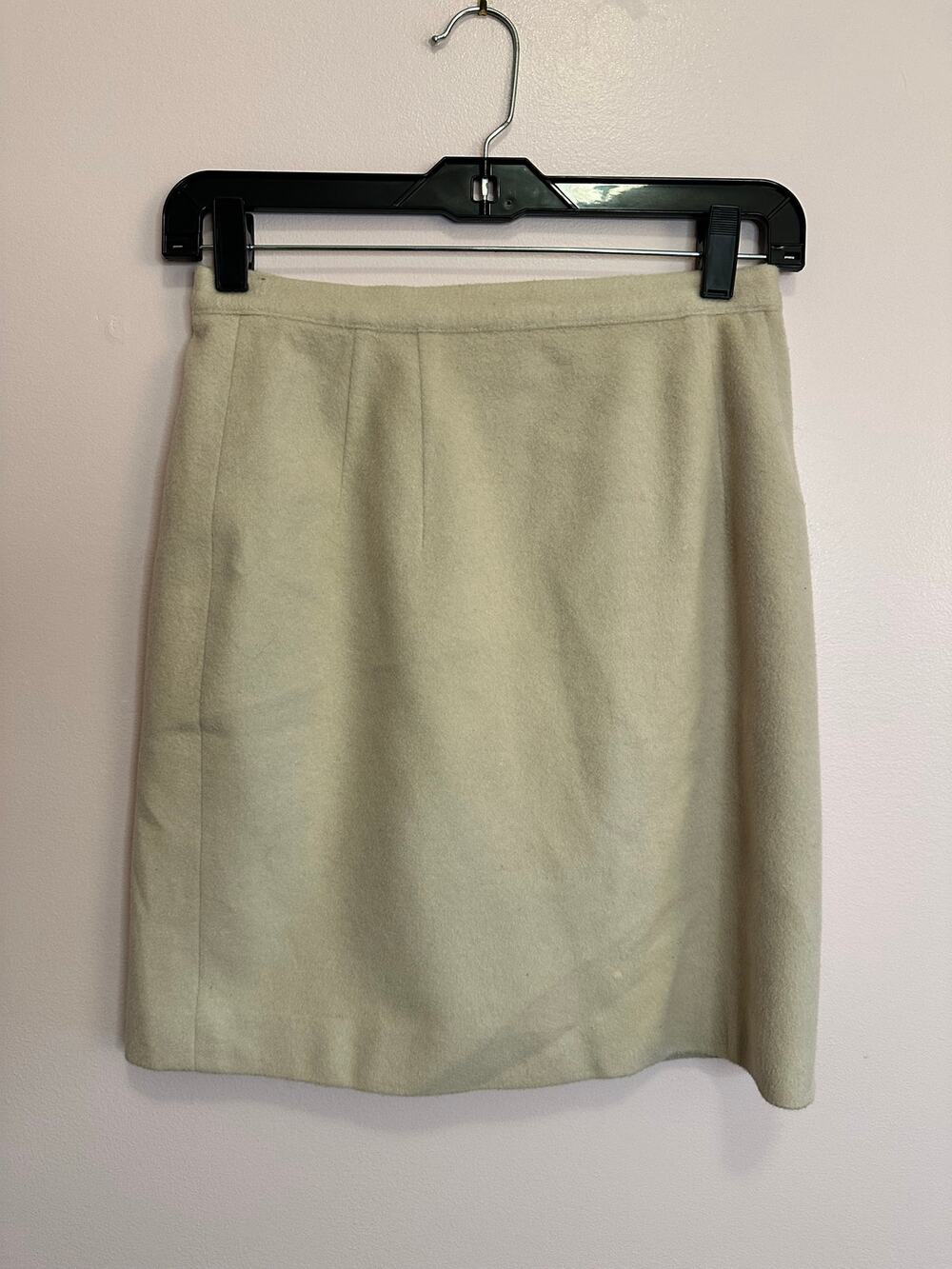 Michel Rene Neutral Beige Mini Skirt 40 XS